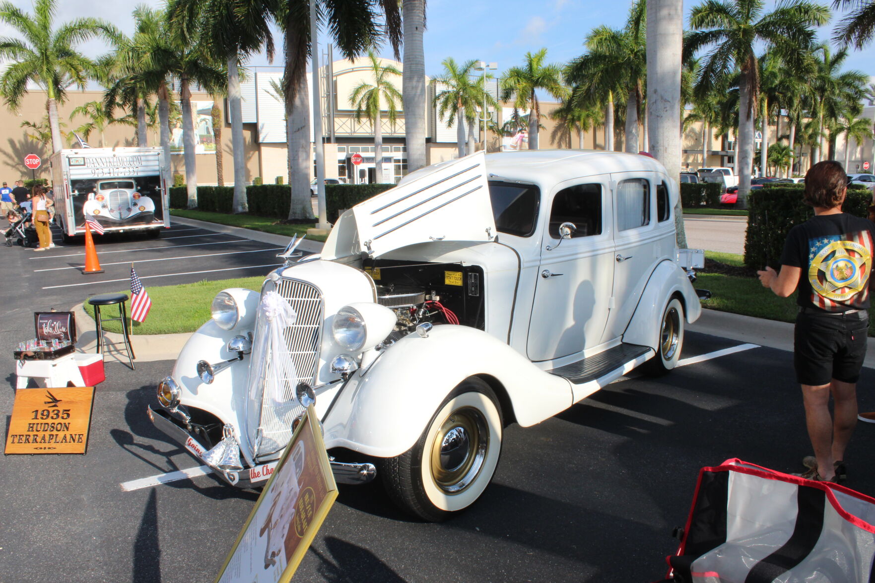 1935 Hudson Terraplane wedding car